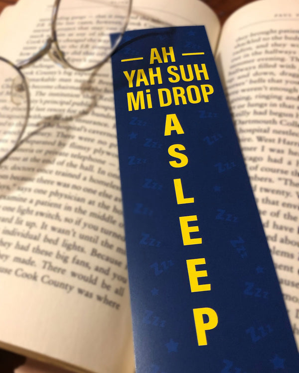 'Drop Asleep' Bookmark