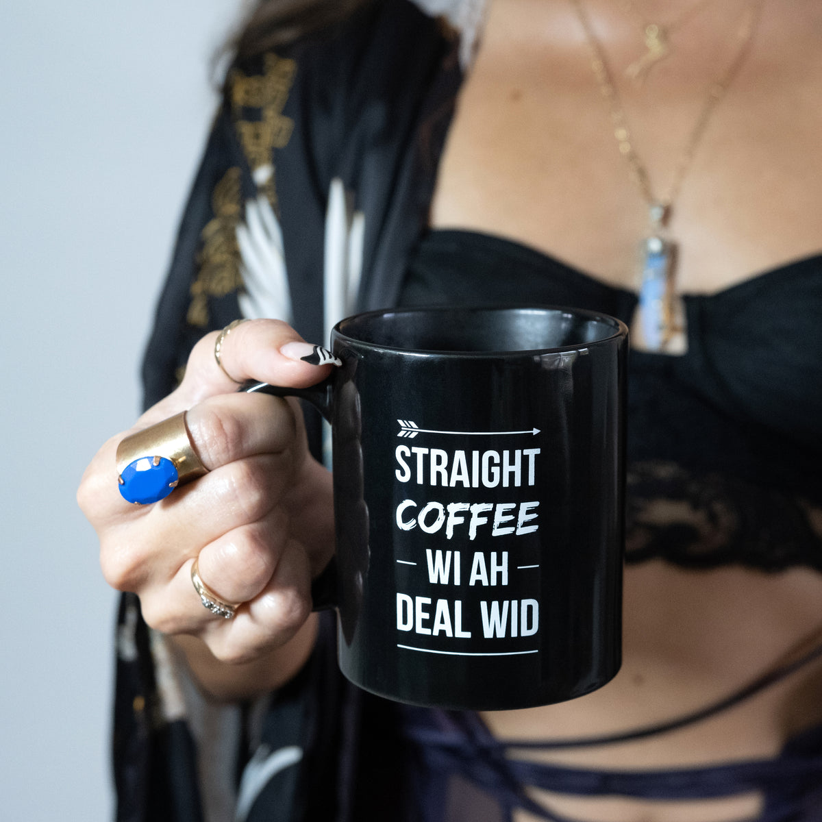 ‘Straight Coffee’ Mug